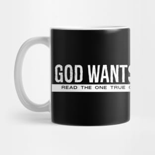 God Wants Us Broken Mug